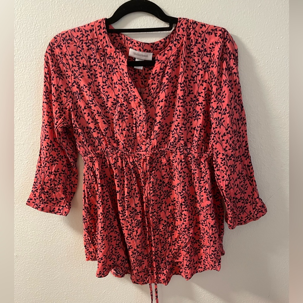 Motherhood Maternity Blouse